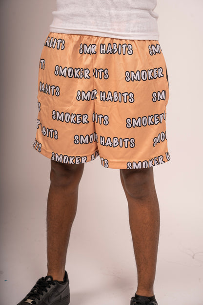 SH Deep Print Shorts // Tan