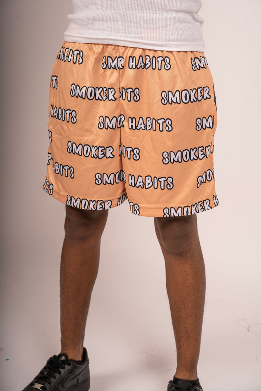 SH Deep Print Shorts // Tan