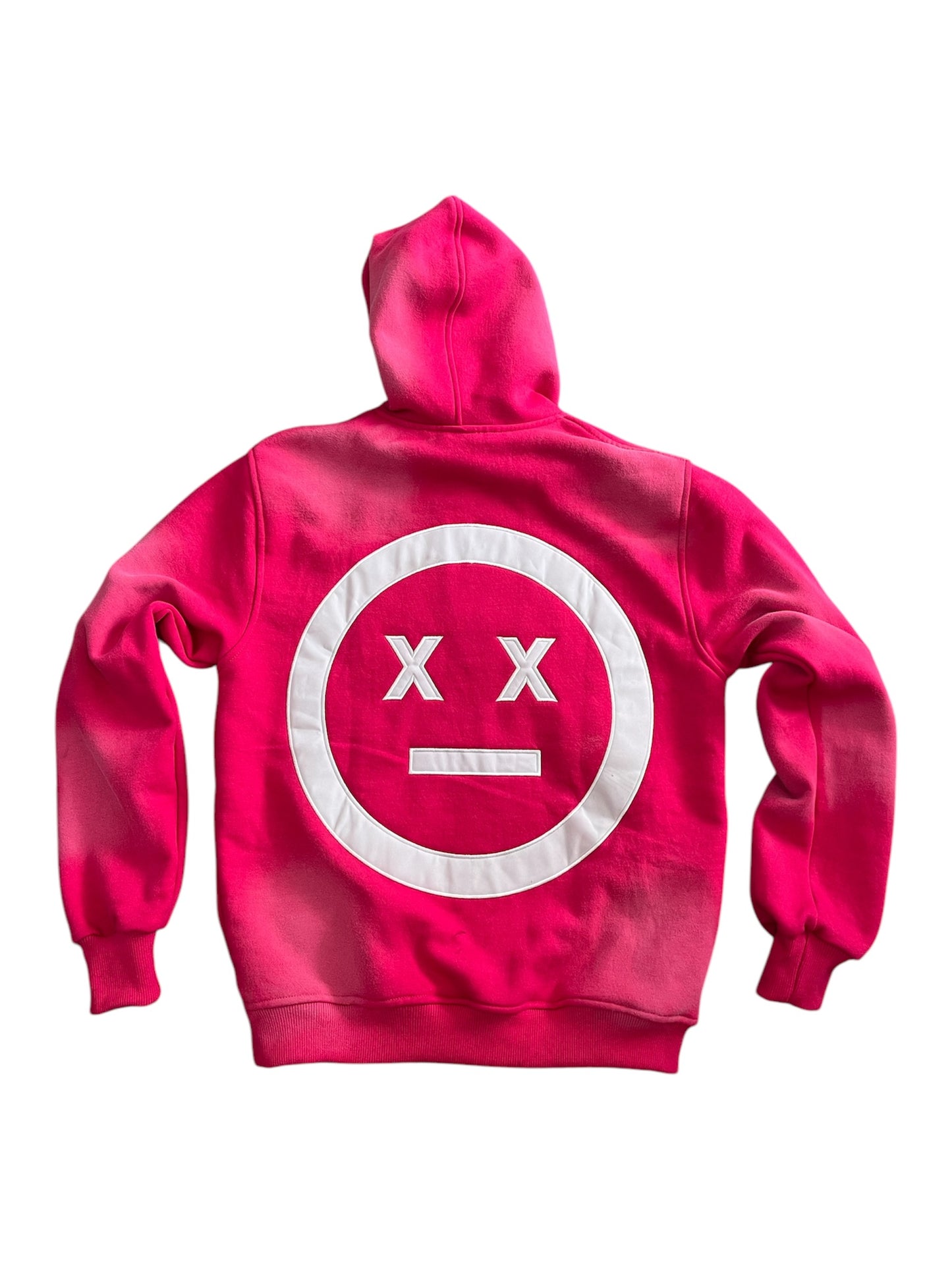 “Property Of A Smoker” Hoodie // Hot Pink