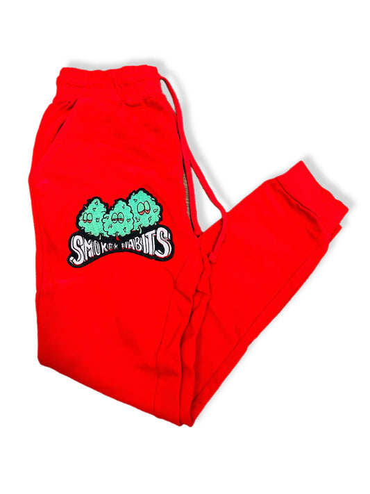 B Nugs Sweatpants // Red