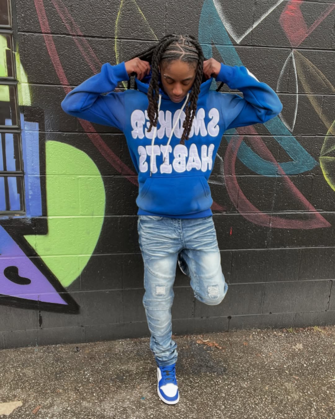 “Royal Blue” Property Of A Smoker Hoodie